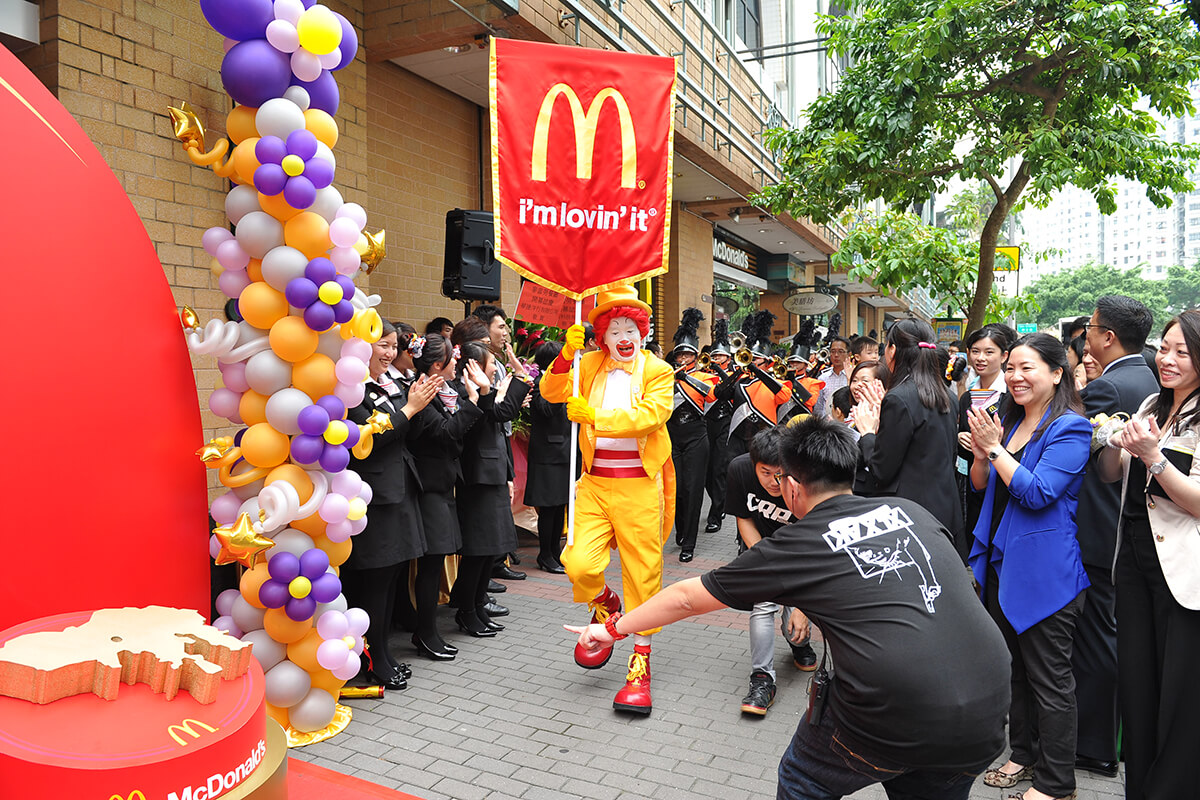 Heng Fa Chuen McDonald Grand Opening