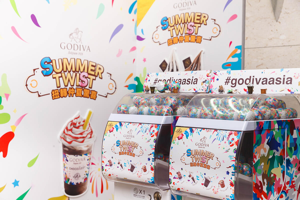 Godiva Summer Twist Campaign